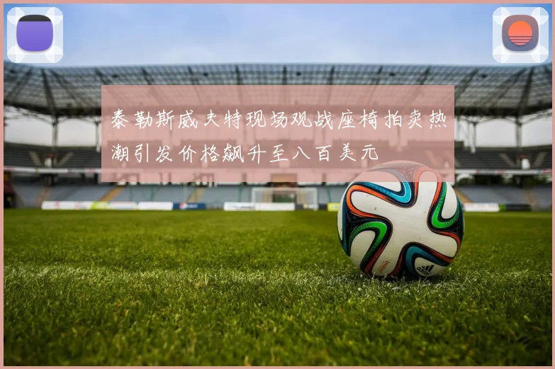 泰勒斯威夫特现场观战座椅拍卖热潮引发价格飙升至八百美元